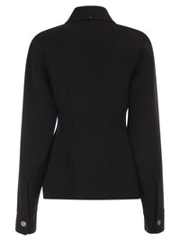 Sportmax Women Spxarena - Tailored Virgin Wool Jacket With Sculpted Silhouette