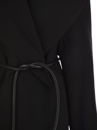 Sportmax Women Spxuguale - Wrap Short Coat In Virgin Wool