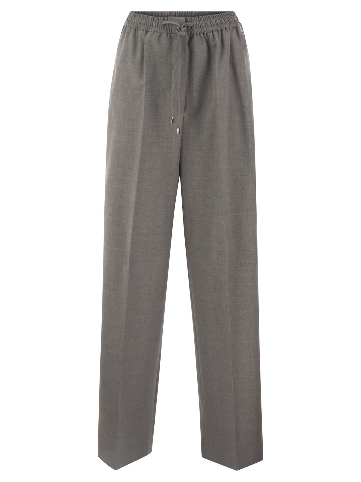 Sportmax Women Spxaceri - Pure Virgin Wool Drawstring Trousers