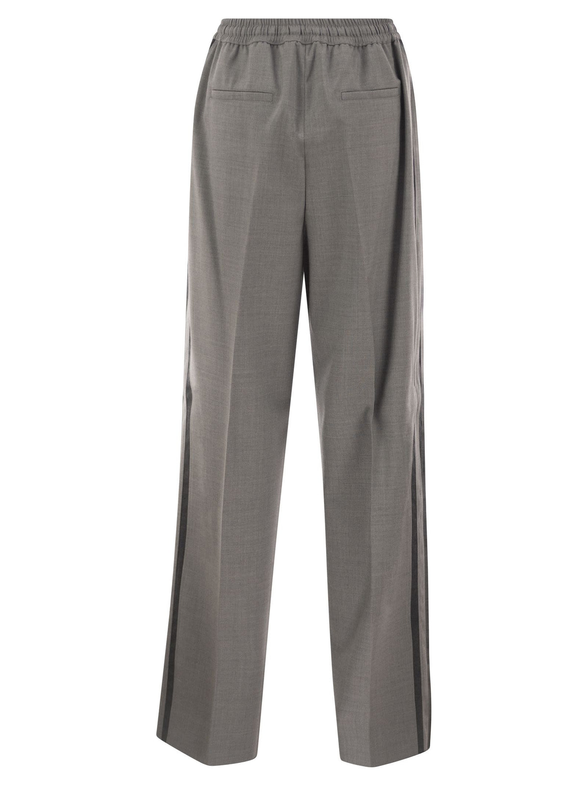 Sportmax Women Spxaceri - Pure Virgin Wool Drawstring Trousers