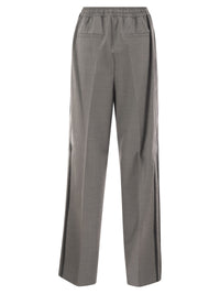 Sportmax Women Spxaceri - Pure Virgin Wool Drawstring Trousers