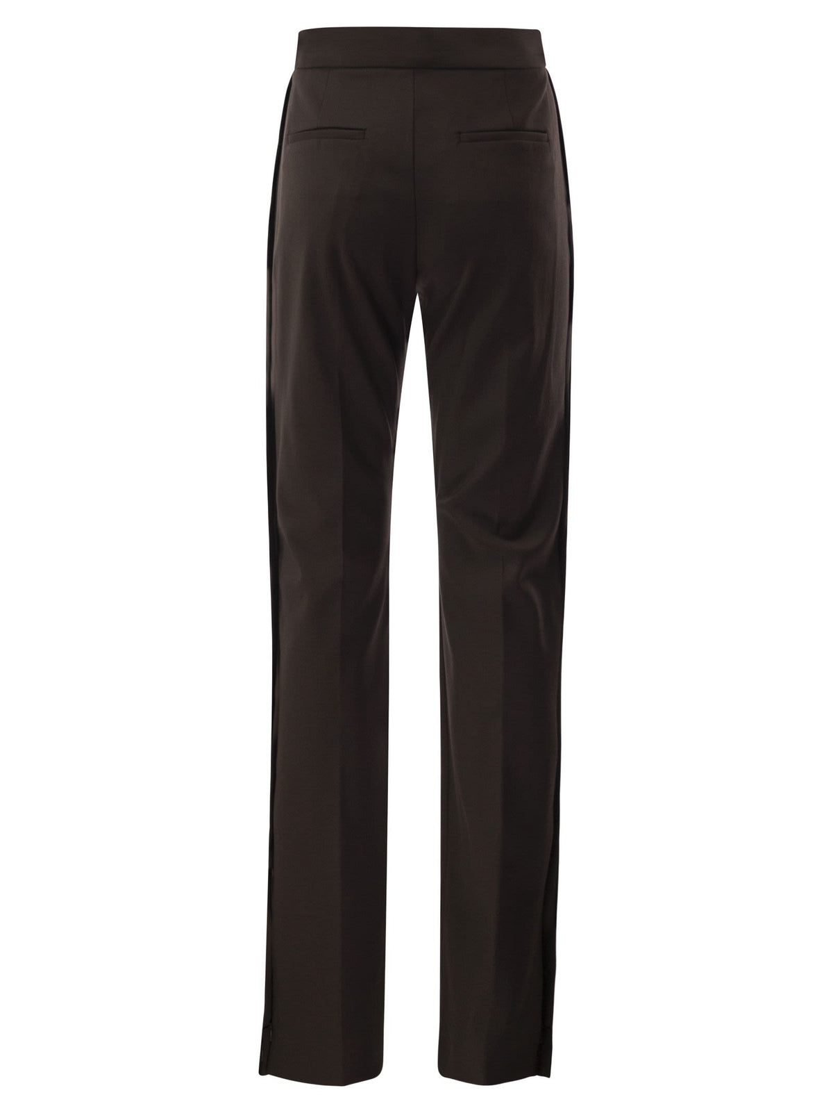 Sportmax Women Spsguglia - Slim-Fit Stretch Virgin Wool Tailored Trousers