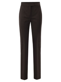 Sportmax Women Spsguglia - Slim-Fit Stretch Virgin Wool Tailored Trousers