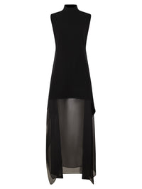 Sportmax Women Spsotre - Long Knitted Dress With Silk Insert