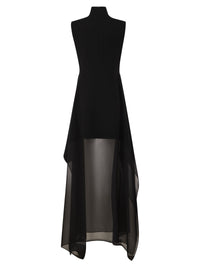 Sportmax Women Spsotre - Long Knitted Dress With Silk Insert