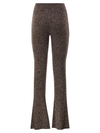 Sportmax Women Spxvelo - Virgin Wool Knitted Flare Trousers