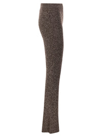 Sportmax Women Spxvelo - Virgin Wool Knitted Flare Trousers