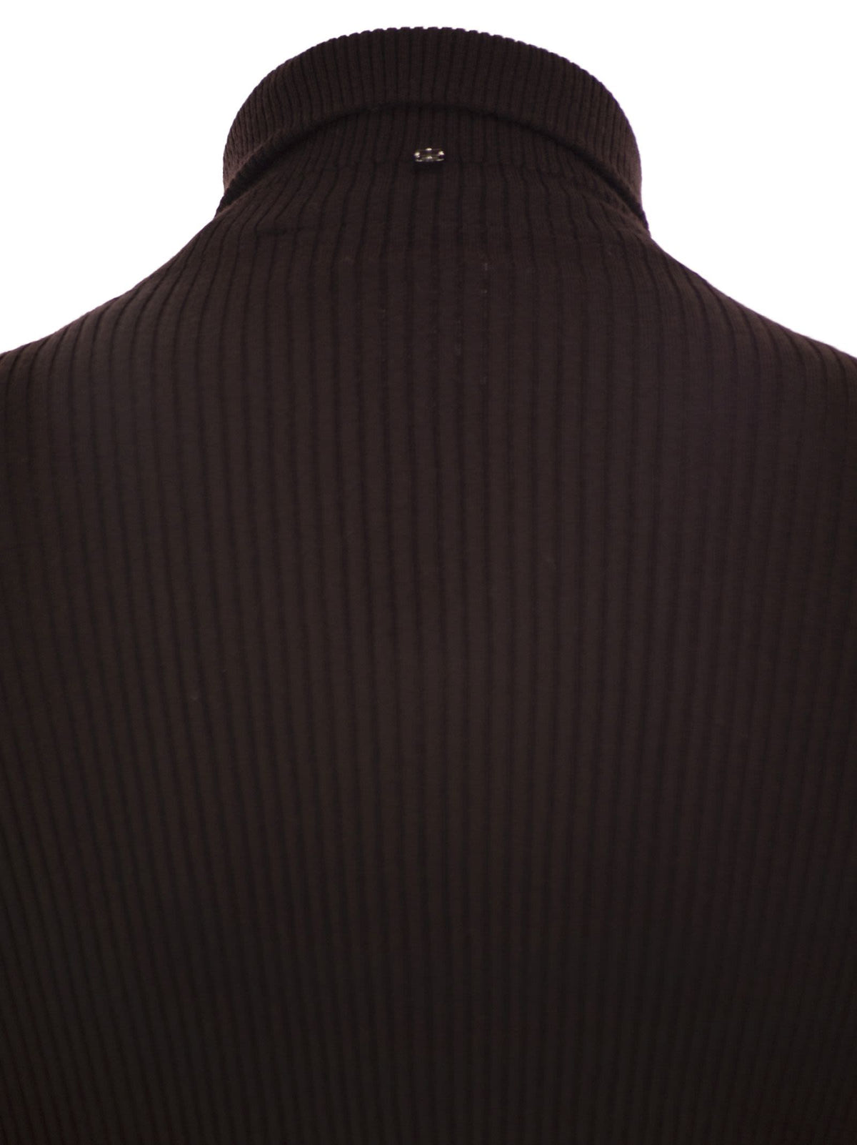 SPORTMAX Sportmax Women Spxcentro - Ribbed Virgin Wool Turtleneck Jumper