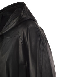 Sportmax Women Spxkabala - Cropped Leather Hooded Jacket