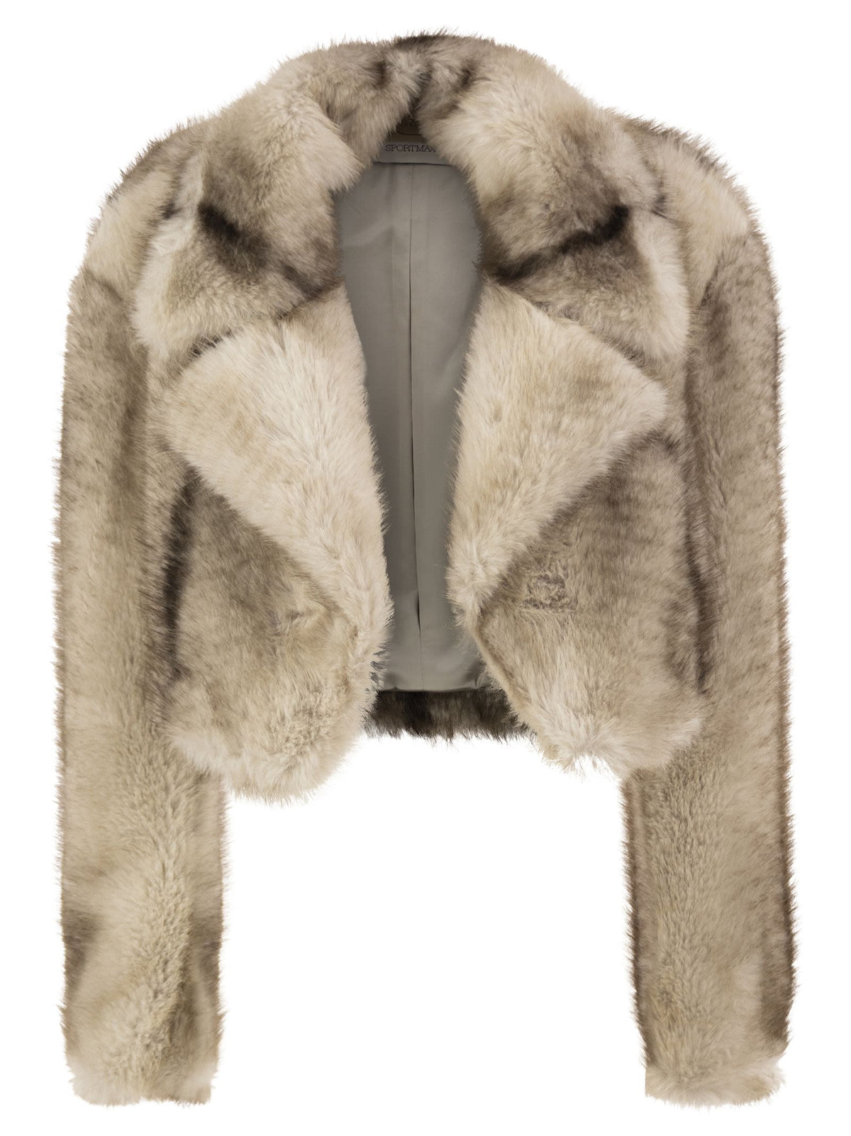Sportmax Women Spxquantum - Short Faux Fur Jacket