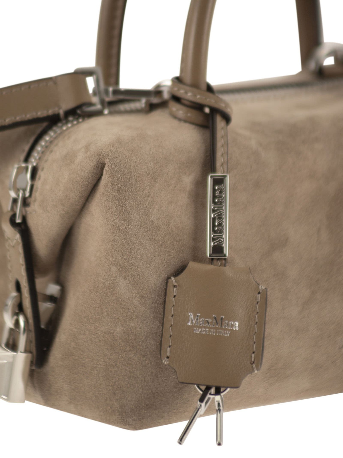 Max Mara Women Holdallssuede - Suede Calfskin Bag