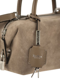 Max Mara Women Holdallssuede - Suede Calfskin Bag
