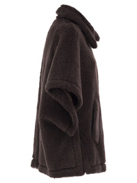 Max Mara Women Tebe1 - Teddy Fabric Cape