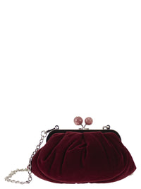 WEEKEND MAXMARA Weekend Maxmara Women Wkagiochi - Velvet Clutch With Chain Strap