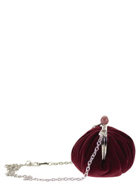 WEEKEND MAXMARA Weekend Maxmara Women Wkagiochi - Velvet Clutch With Chain Strap