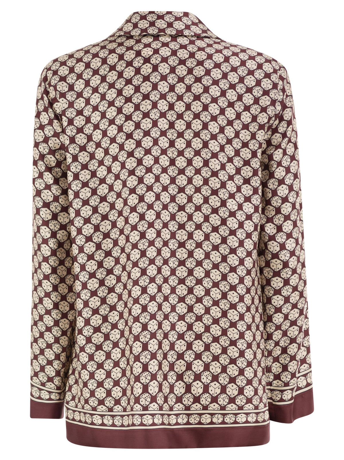 S Max Mara Women Stmmambo - Pure Silk Printed Shirt