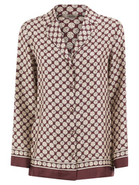 S Max Mara Women Stmmambo - Pure Silk Printed Shirt