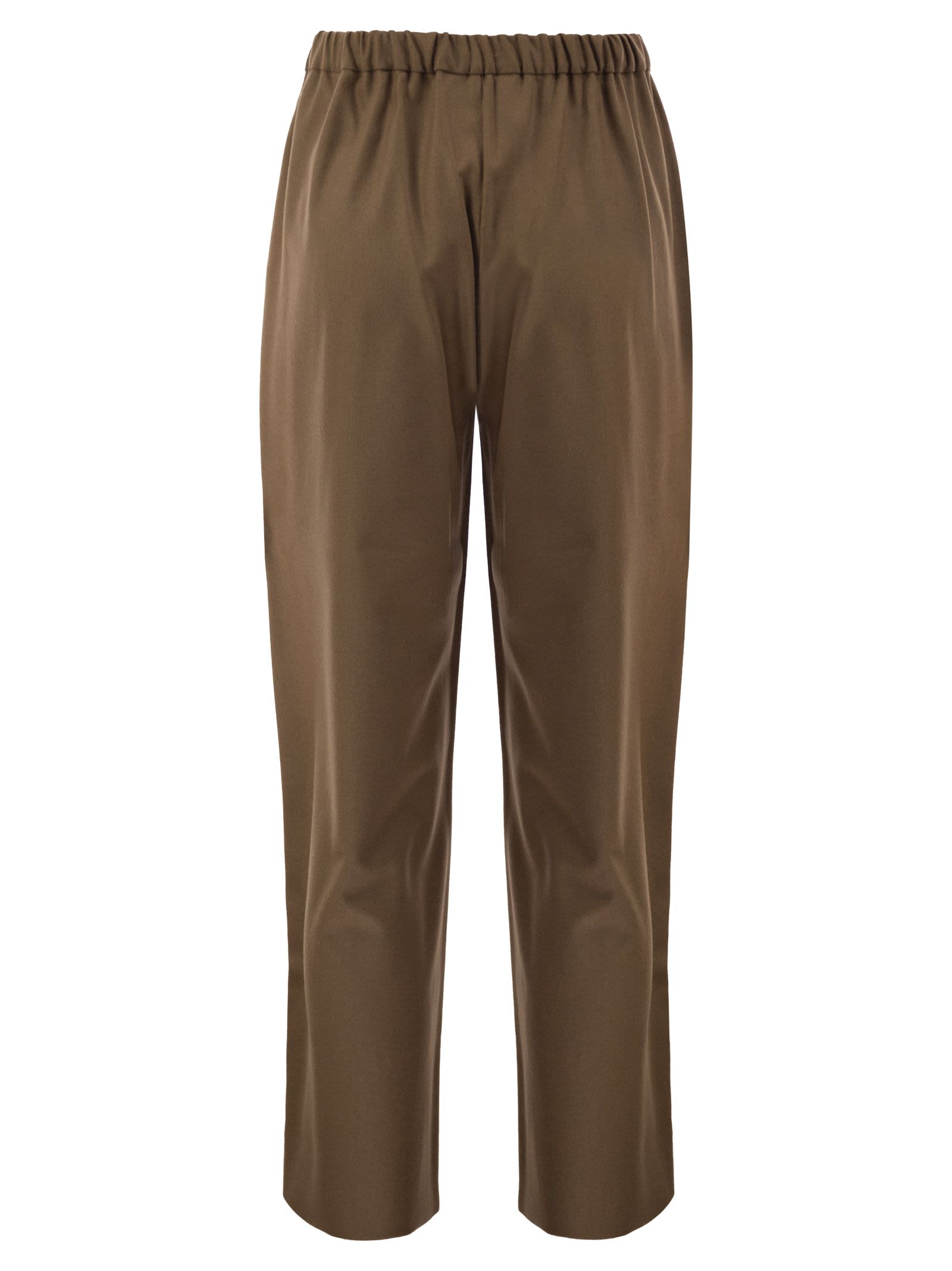 S Max Mara Women Smmfloria - Virgin Wool Stretch Trousers With