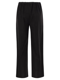 S Max Mara Women Smmfloria - Virgin Wool Stretch Trousers With Drawstring Waist