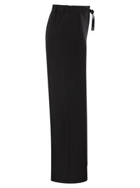 S Max Mara Women Smmfloria - Virgin Wool Stretch Trousers With Drawstring Waist