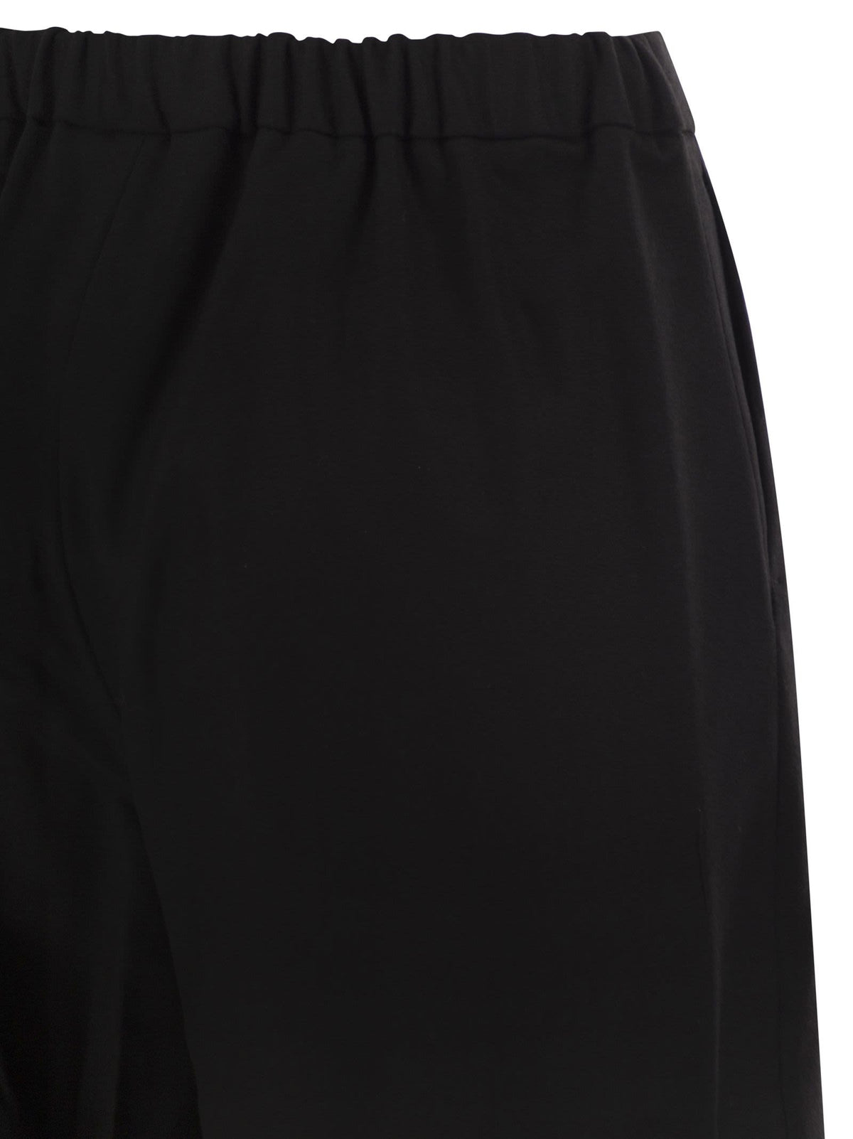 S Max Mara Women Smmfloria - Virgin Wool Stretch Trousers With Drawstring Waist