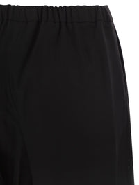 S Max Mara Women Smmfloria - Virgin Wool Stretch Trousers With Drawstring Waist