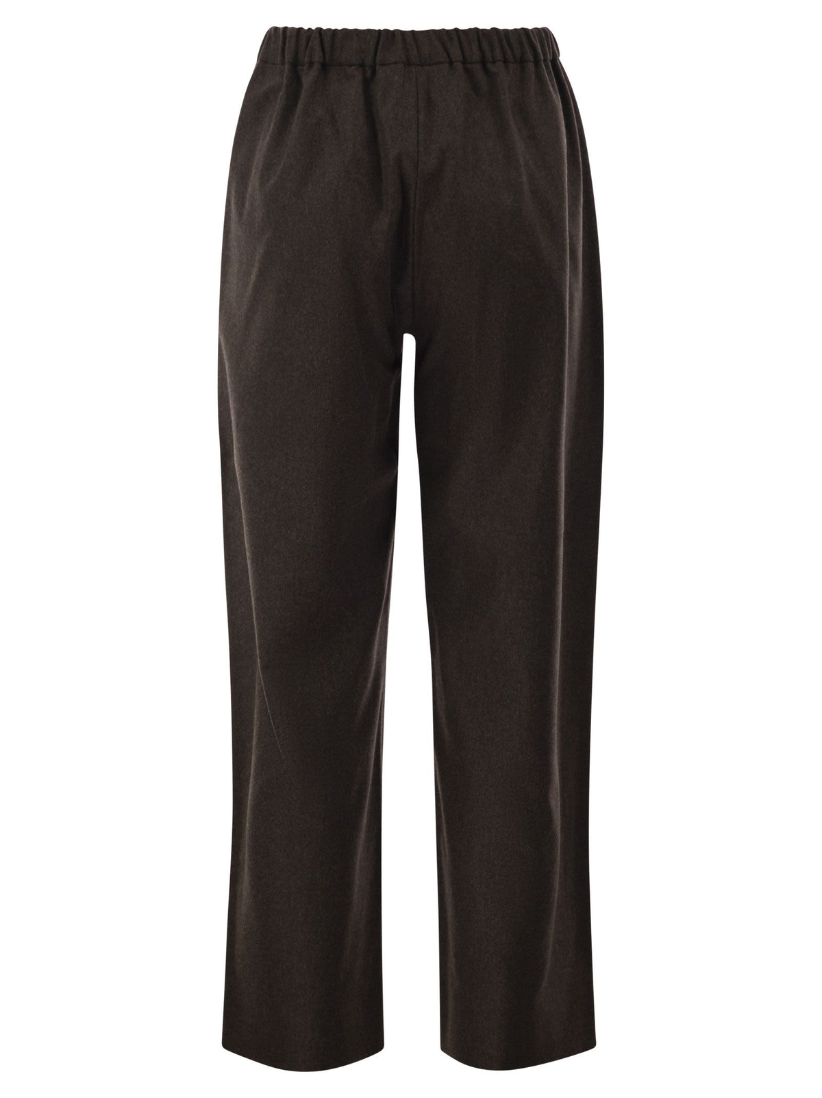 S Max Mara Women Smmfloria - Virgin Wool Stretch Trousers With Drawstring Waist