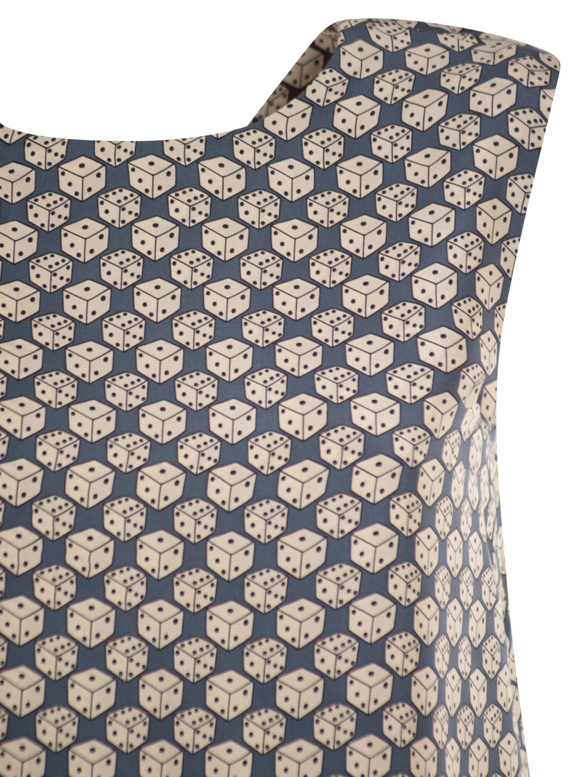 S Max Mara Women Stmtimetop - Reversible Printed Silk Top