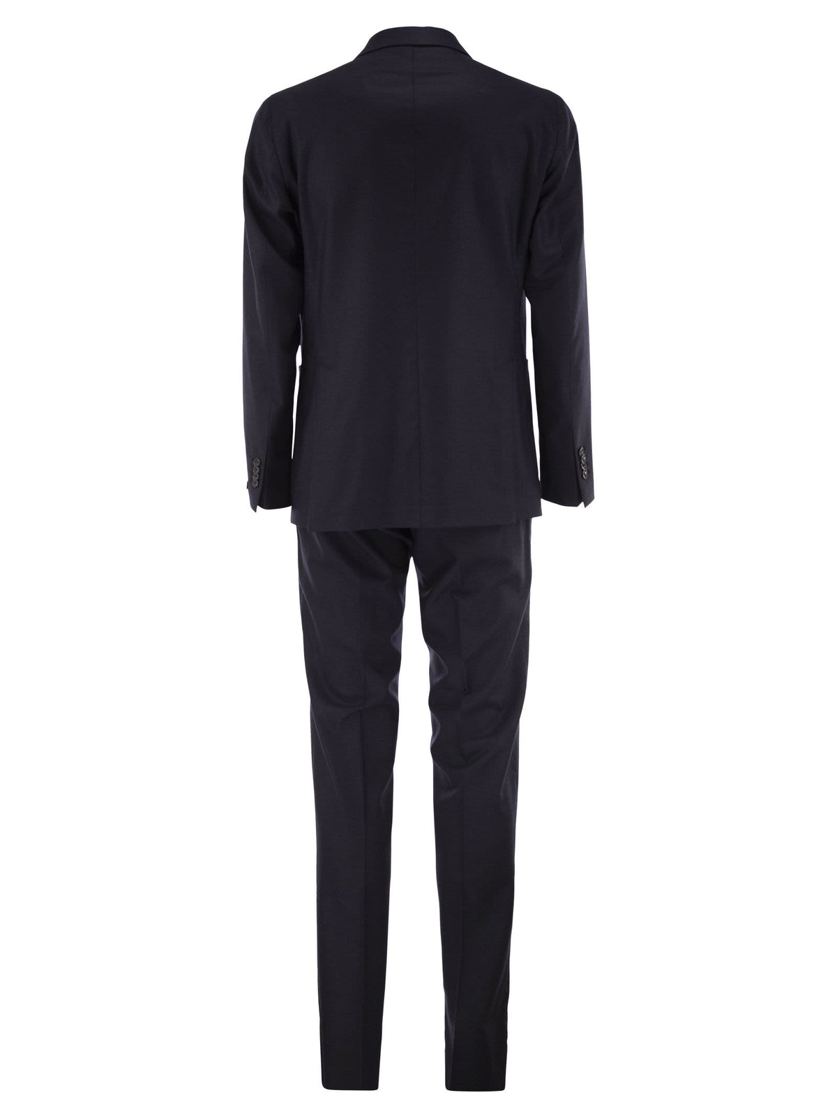 Tagliatore Men Virgin Wool And Cashmere Stretch Double-Breasted Suit