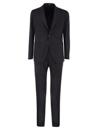 Tagliatore Men Single-Breasted Virgin Wool Suit