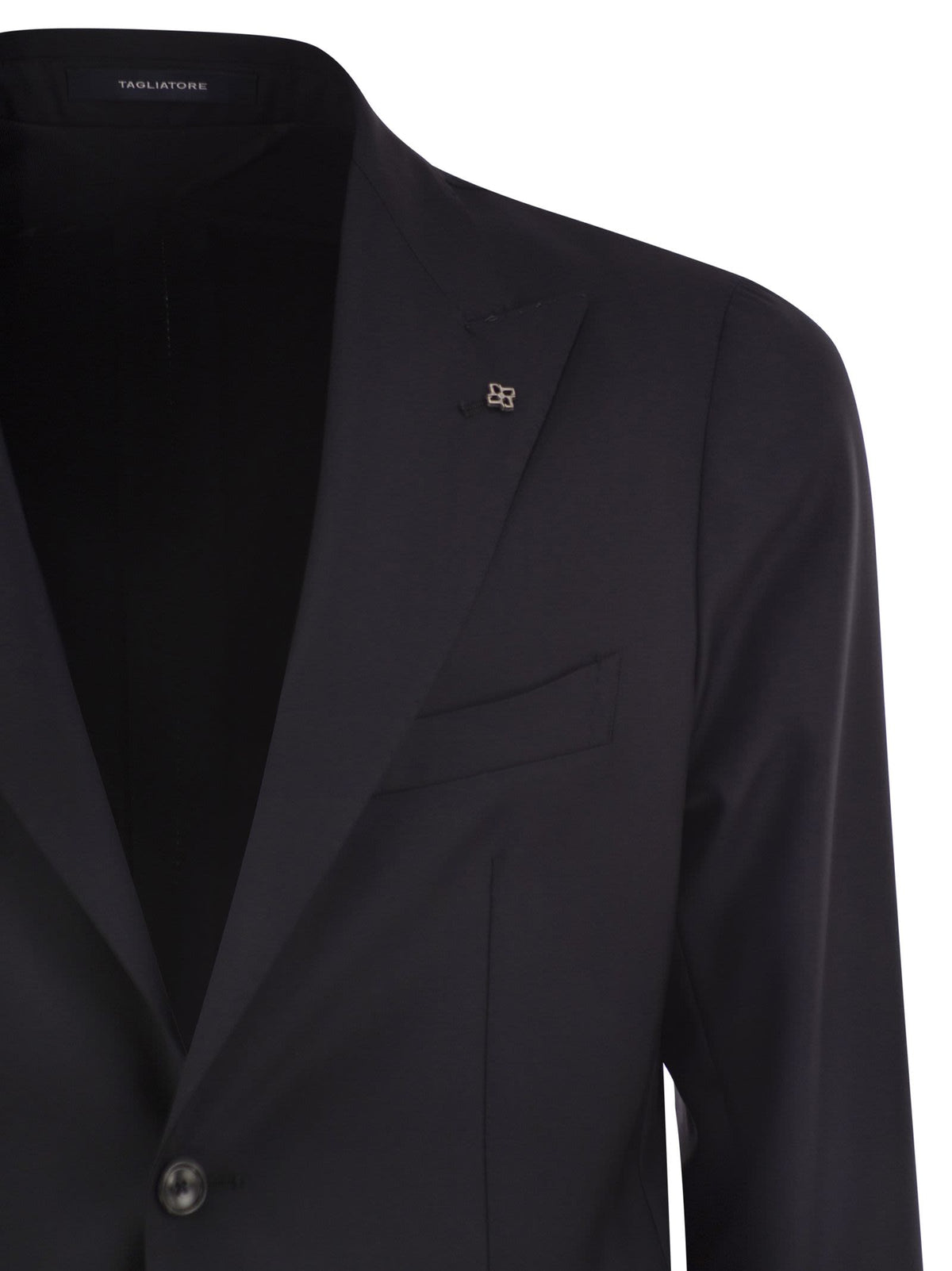 Tagliatore Men Single-Breasted Virgin Wool Suit