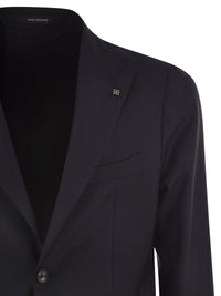 Tagliatore Men Single-Breasted Virgin Wool Suit