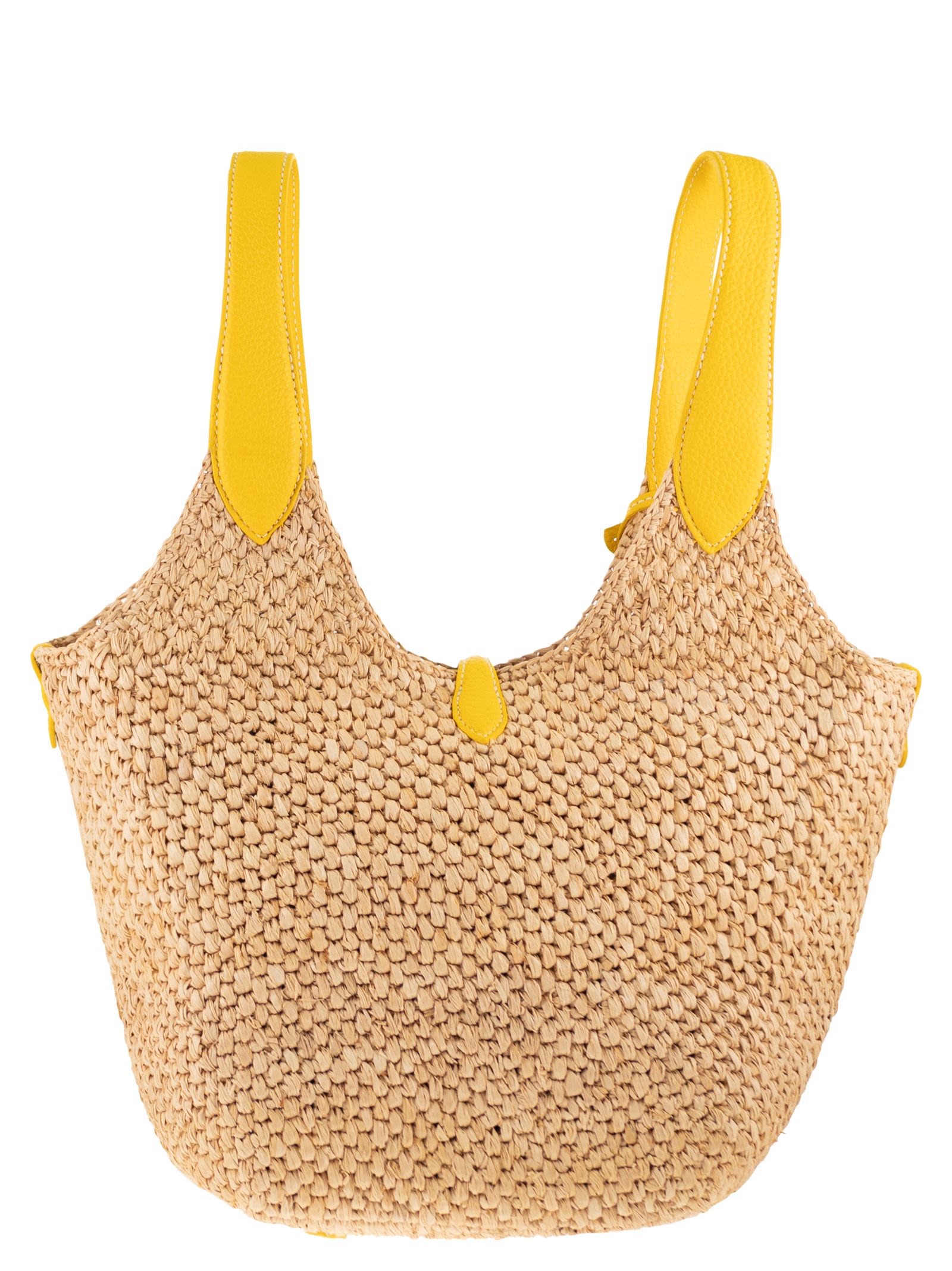 POLO RALPH LAUREN Polo Ralph Lauren Women Tote Polo Play In Raffia And Leather
