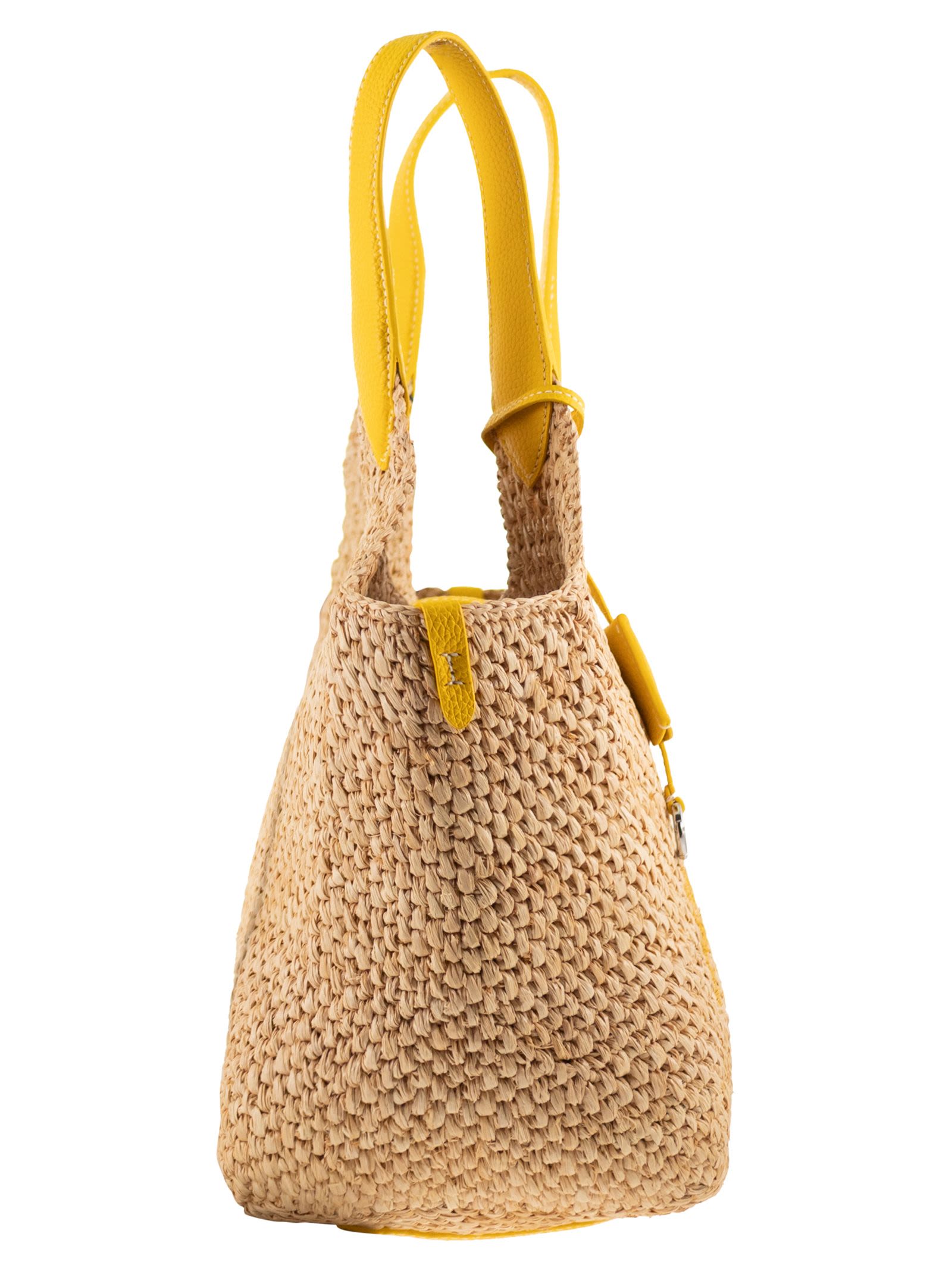 POLO RALPH LAUREN Polo Ralph Lauren Women Tote Polo Play In Raffia And Leather