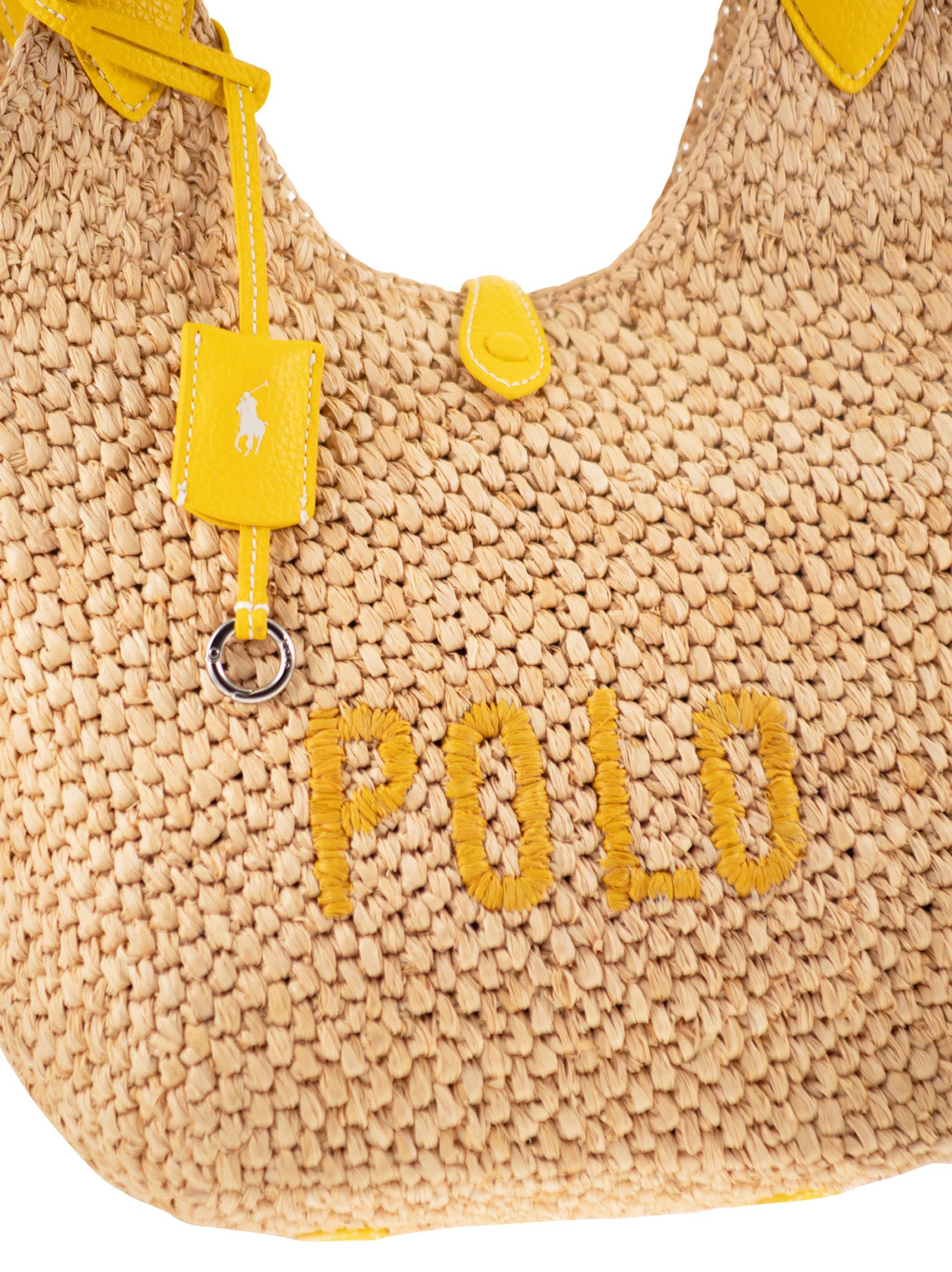 POLO RALPH LAUREN Polo Ralph Lauren Women Tote Polo Play In Raffia And Leather