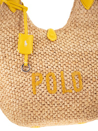 POLO RALPH LAUREN Polo Ralph Lauren Women Tote Polo Play In Raffia And Leather