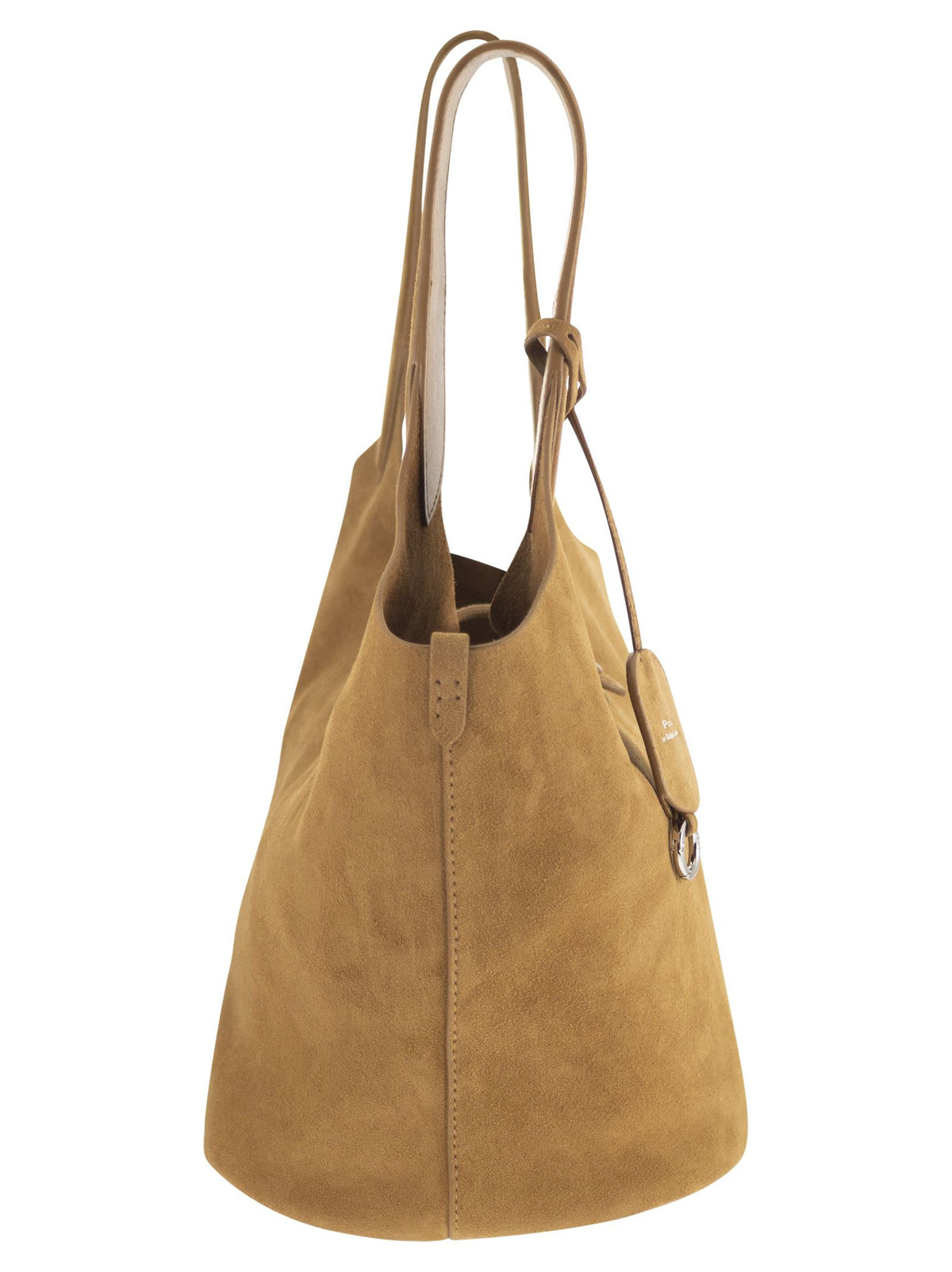 Polo Ralph Lauren Women Suede Leather Tote Bag