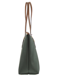 Lauren Ralph Lauren Women Nylon Tote Bag With Double Handles And Logo