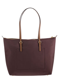 Lauren Ralph Lauren Women Nylon Tote Bag With Double Handles And Logo