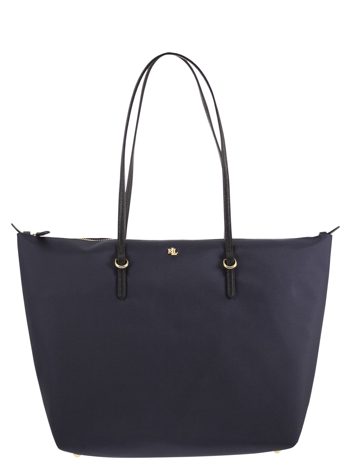 Lauren Ralph Lauren Women Nylon Tote Bag With Double Handles And Logo