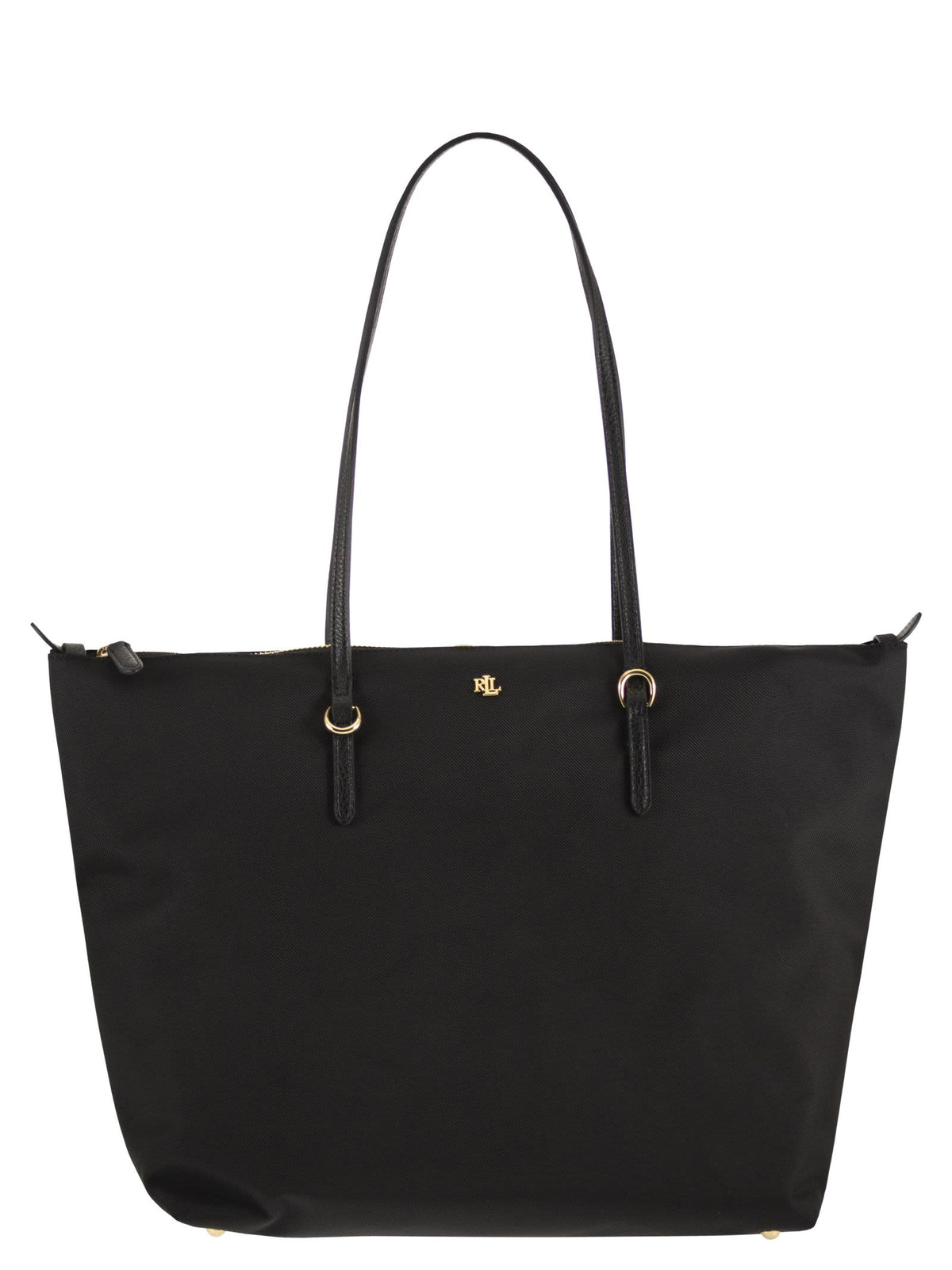Lauren Ralph Lauren Women Nylon Tote Bag With Double Handles And Logo