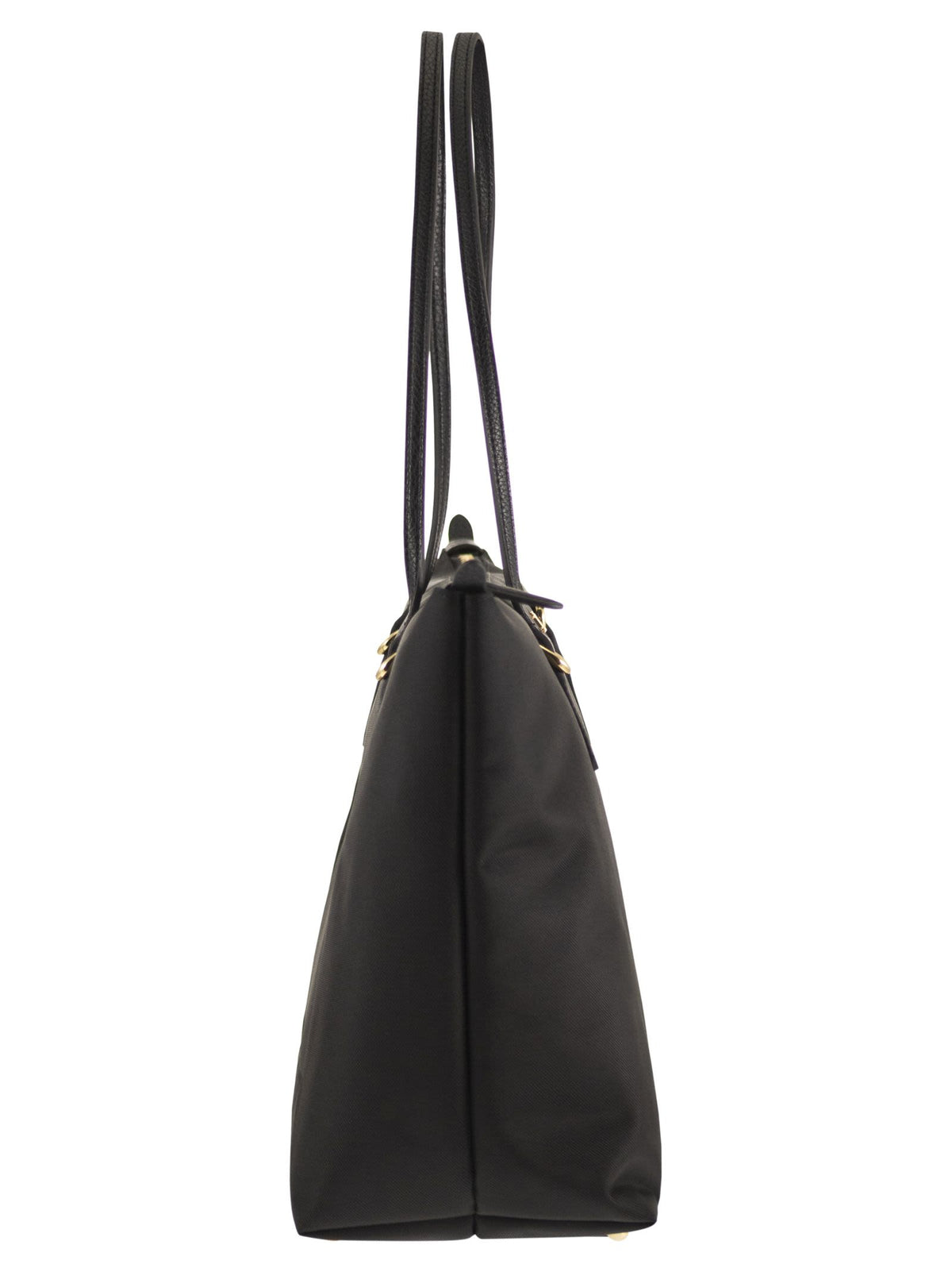 Lauren Ralph Lauren Women Nylon Tote Bag With Double Handles And Logo