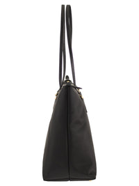 Lauren Ralph Lauren Women Nylon Tote Bag With Double Handles And Logo