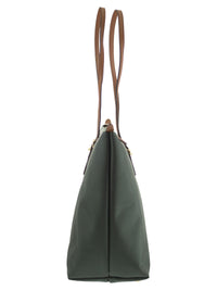 Lauren Ralph Lauren Women Nylon Tote Bag With Double Handles And Logo