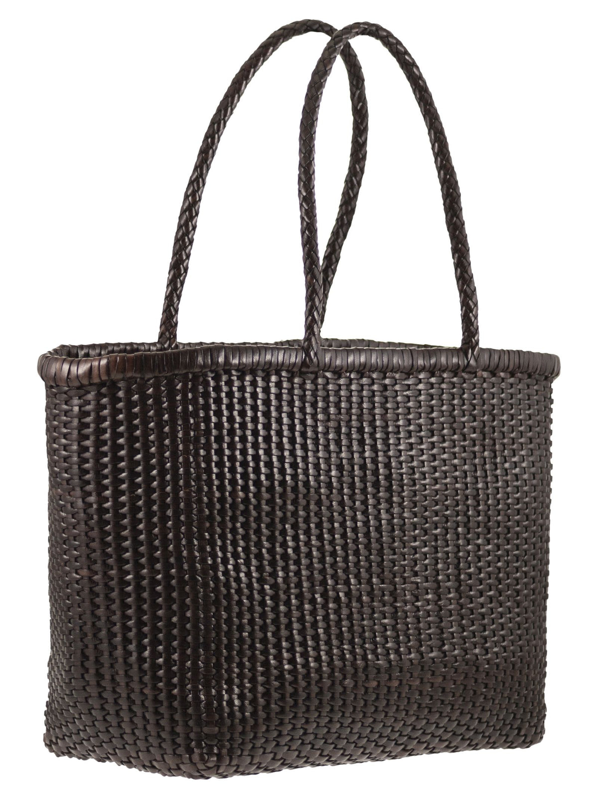 Dragon Diffusion Women Weave - Braided Leather Bag L