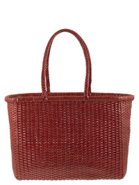 Dragon Diffusion Women Weave - Braided Leather Bag L
