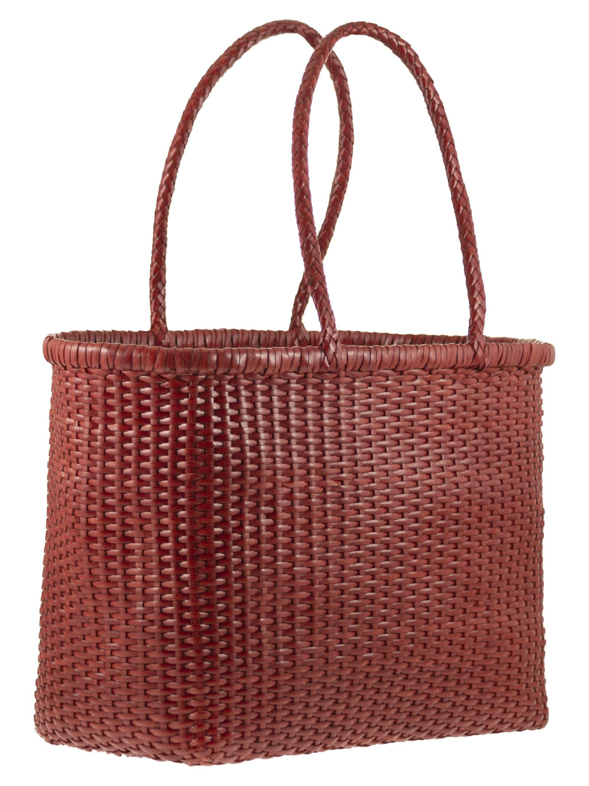 Dragon Diffusion Women Weave - Braided Leather Bag L