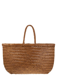 DRAGON DIFFUSION Dragon Diffusion Women Triple Jump Big - Woven Leather Bag