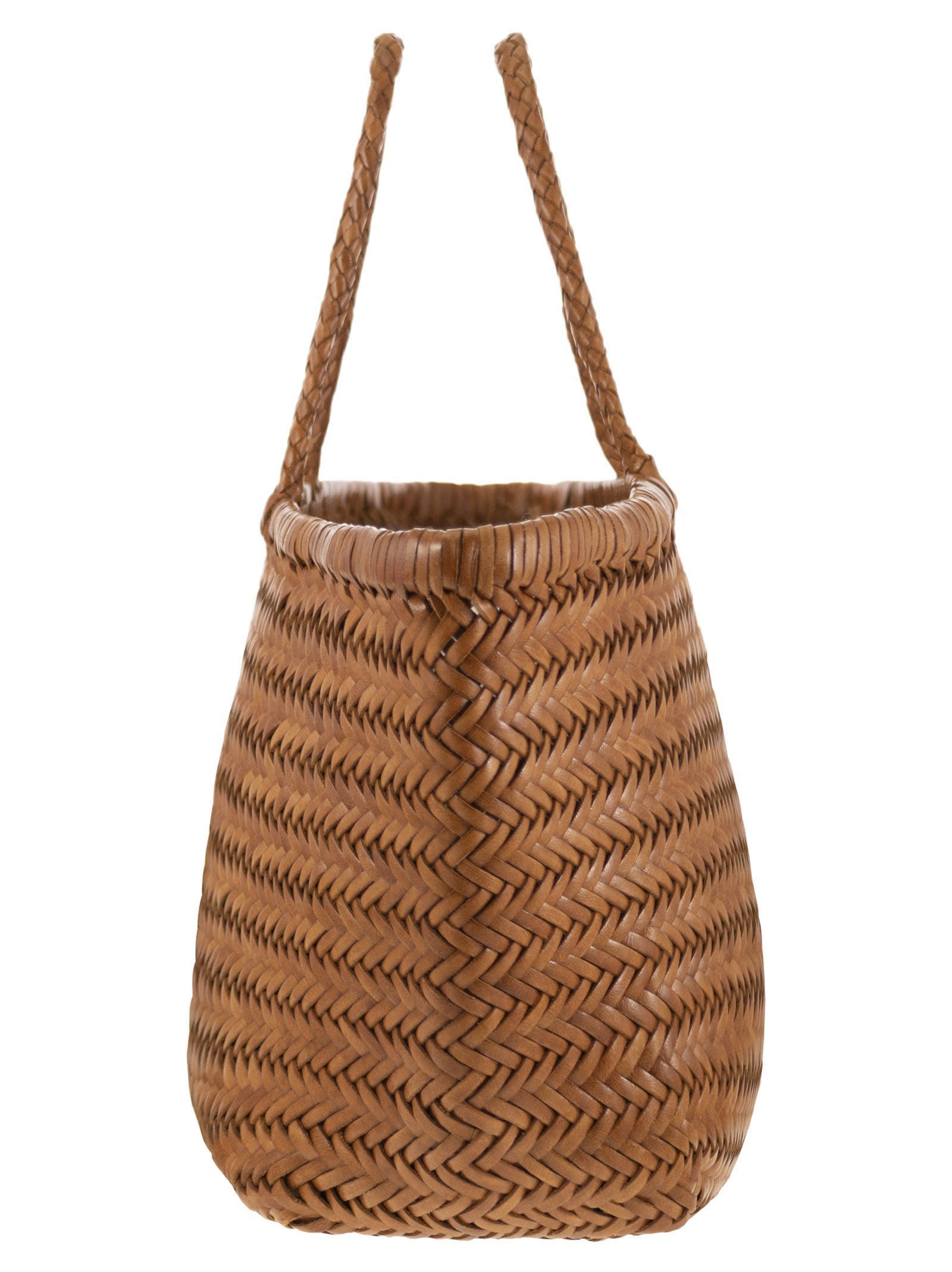 DRAGON DIFFUSION Dragon Diffusion Women Triple Jump Big - Woven Leather Bag