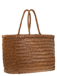 DRAGON DIFFUSION Dragon Diffusion Women Triple Jump Big - Woven Leather Bag